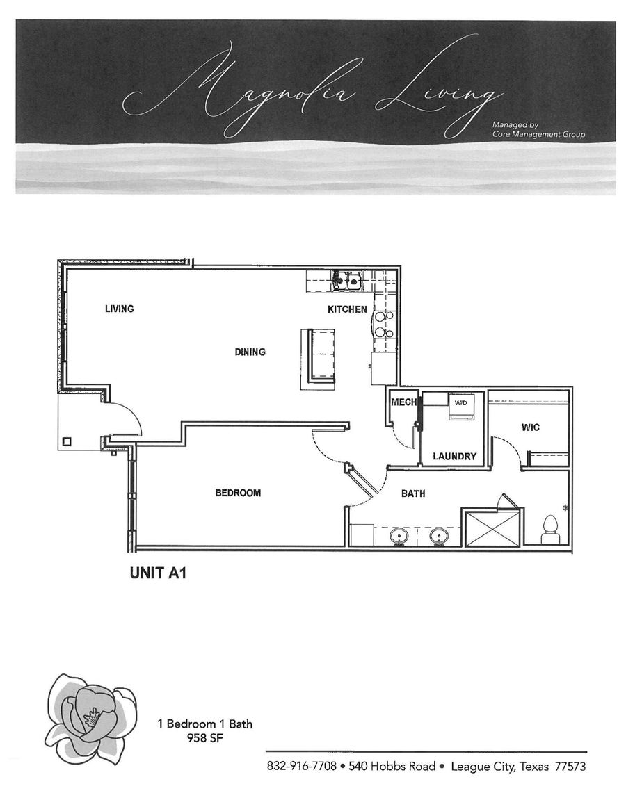 Property photo for 540 Hobbs Road, #A1, League City, TX