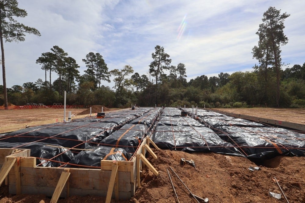 17115 South Solitary Way, Magnolia, TX 77354 Every foundation at DWH is engineered and its inspected three times! We do not do batch testing. Rest easy knowing your foundation comes with a 10 year warranty.