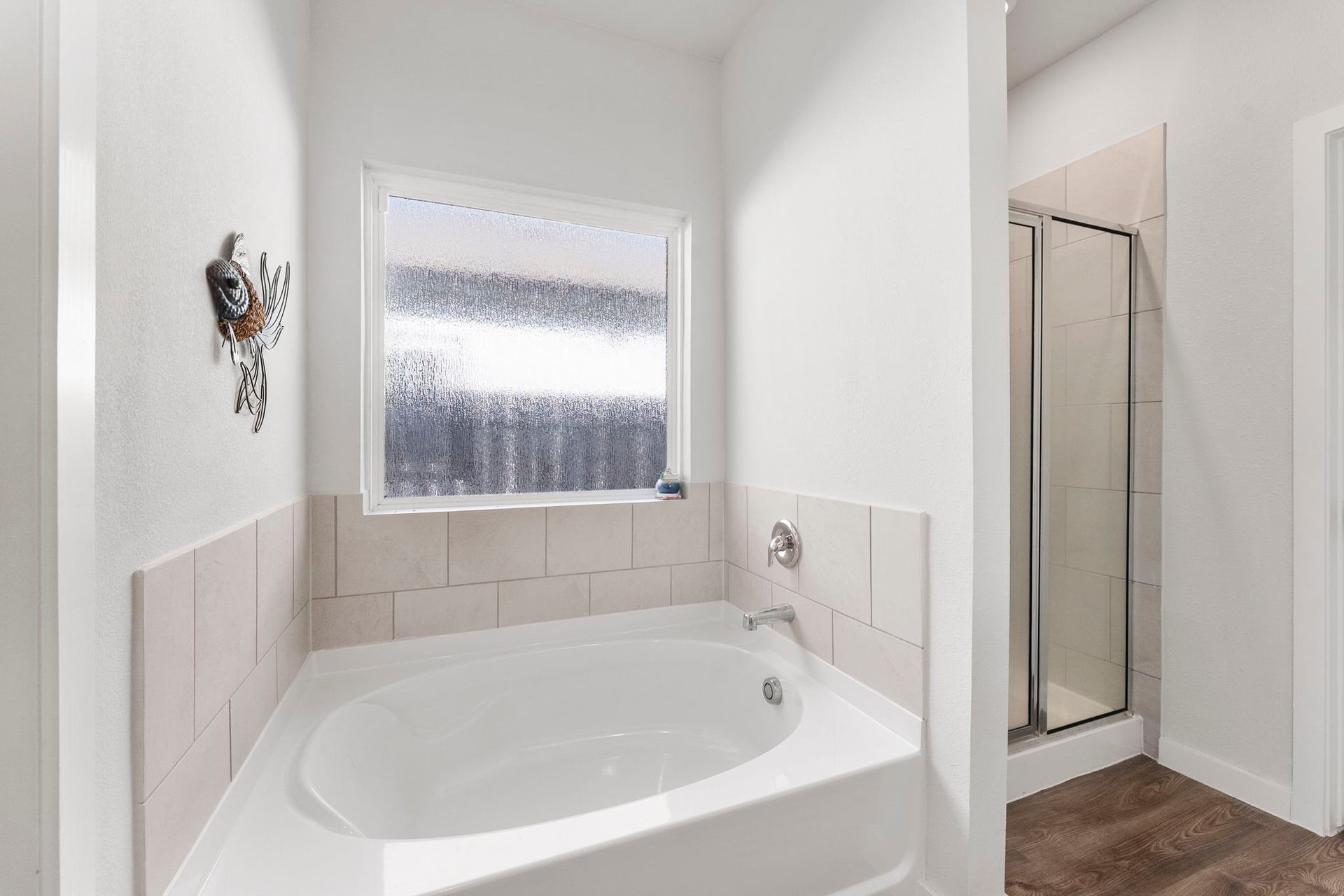 16998 Hazelnut Drive, Conroe, TX 77302 Separate shower in primary bath.