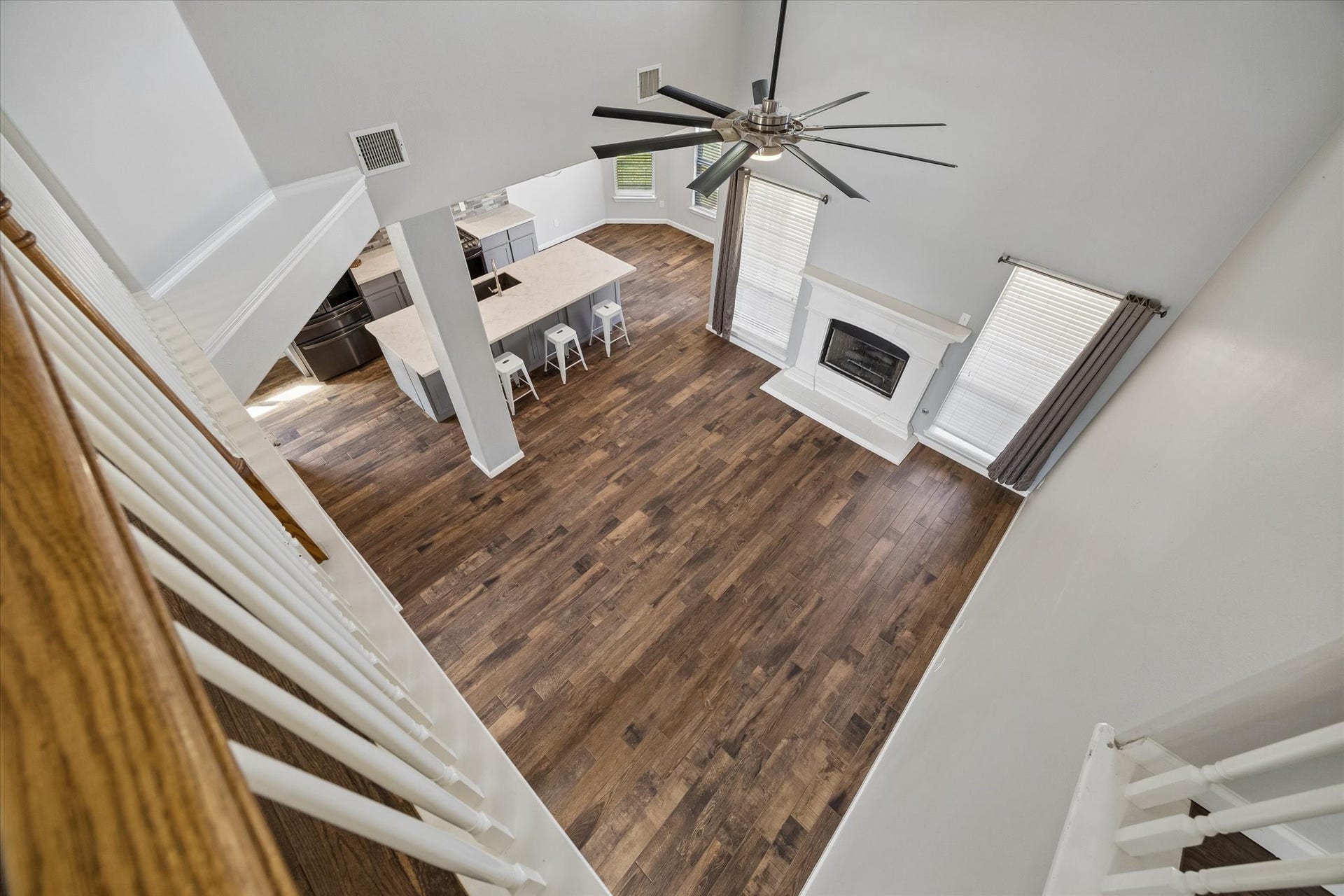 21519 Black Opal Lane, Kingwood, TX 77339 View from the second floor.