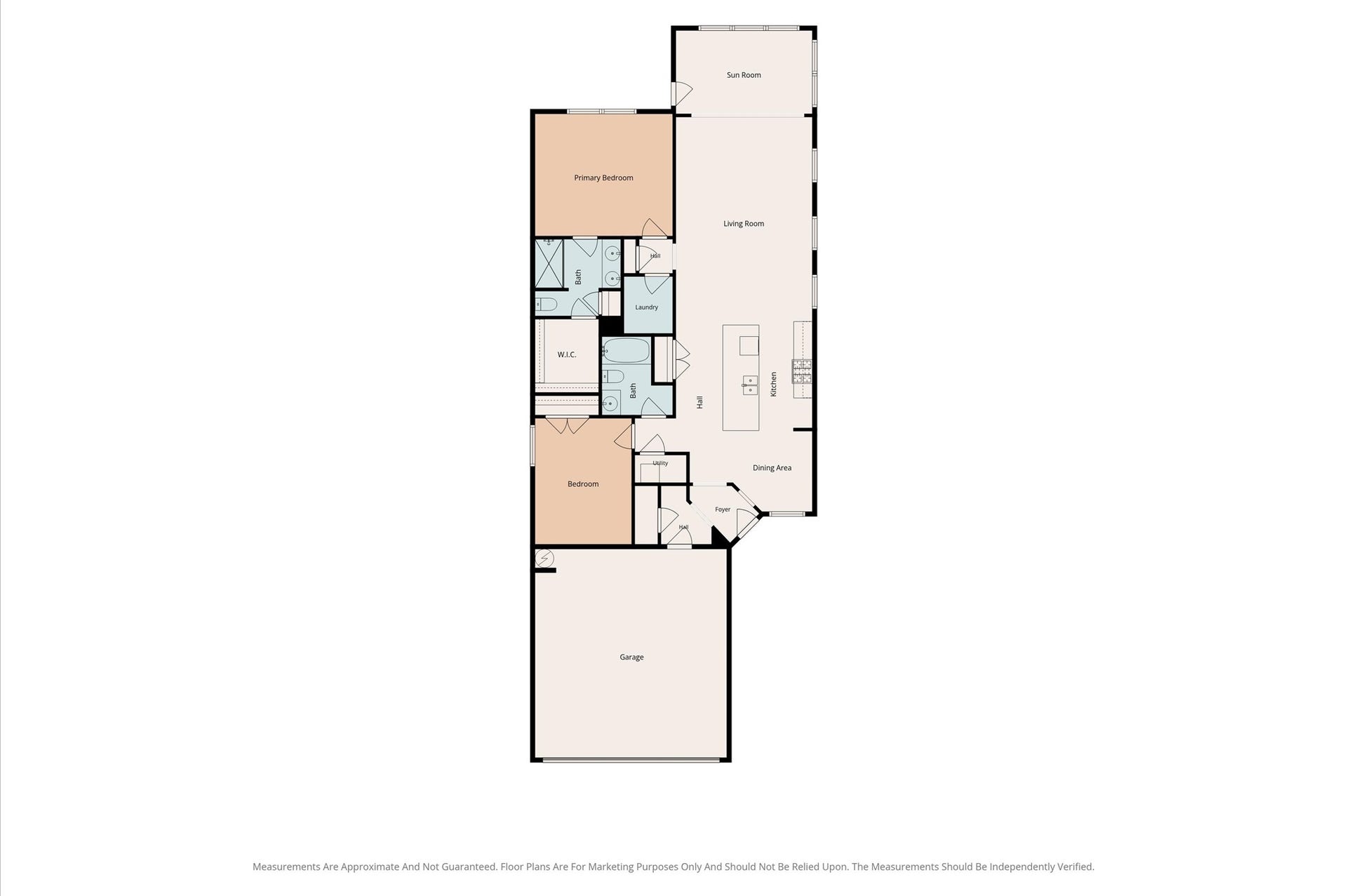 317 Fell Lane, Spring, TX 77382 House Floor Plan