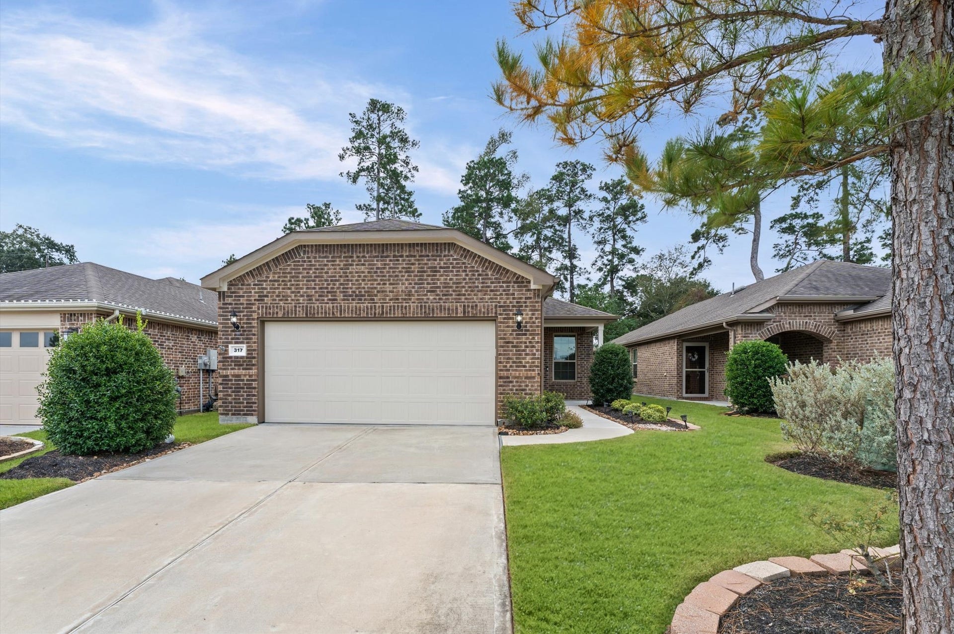317 Fell Lane, Spring, TX 77382 This pristine, two-bedroom, two-bathroom floor plan is fully completed, exceptionally maintained, and stands ready to welcome its next chapter.