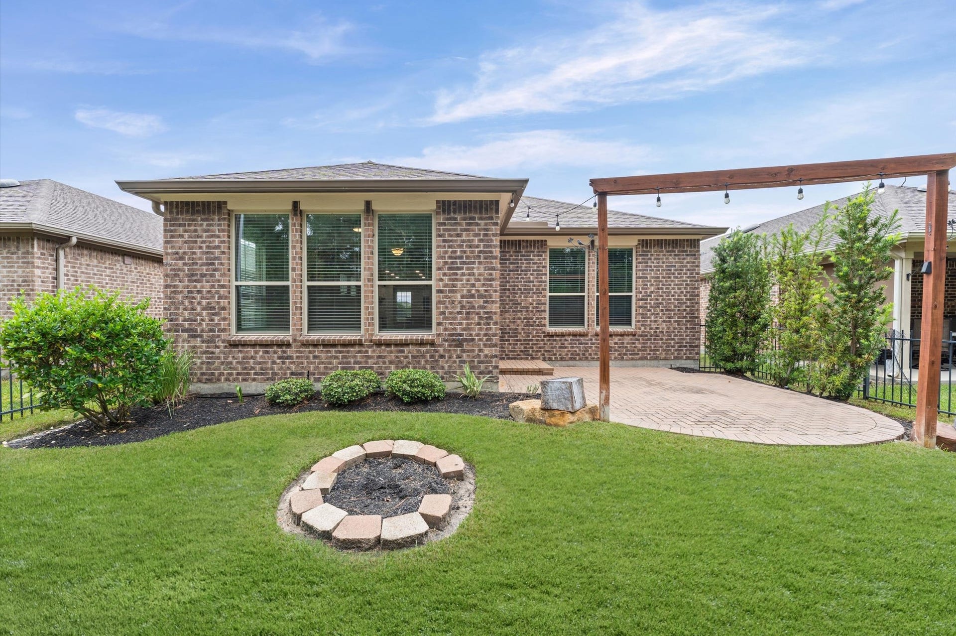 317 Fell Lane, Spring, TX 77382 Bringing your personal touch to this outdoor oasis is where the true transformation happens. Infusing your unique style ensures the space feels less like a catalog photo and more like a natural extension of your home.