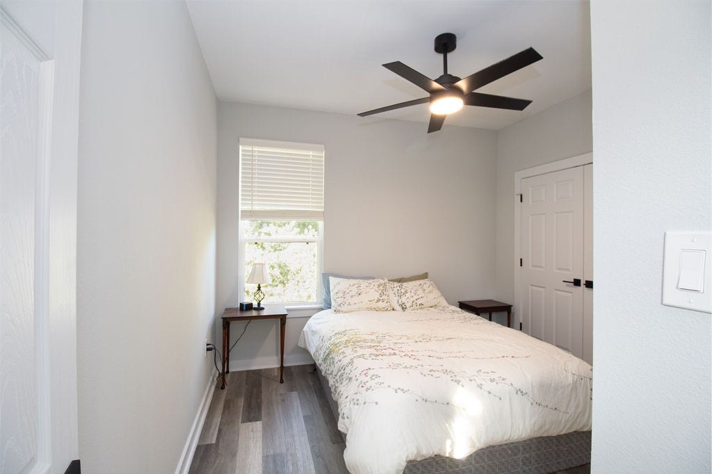 8415 Sunnyhill Street, #B, Houston, TX 77088 Second Bedroom also clean and bright