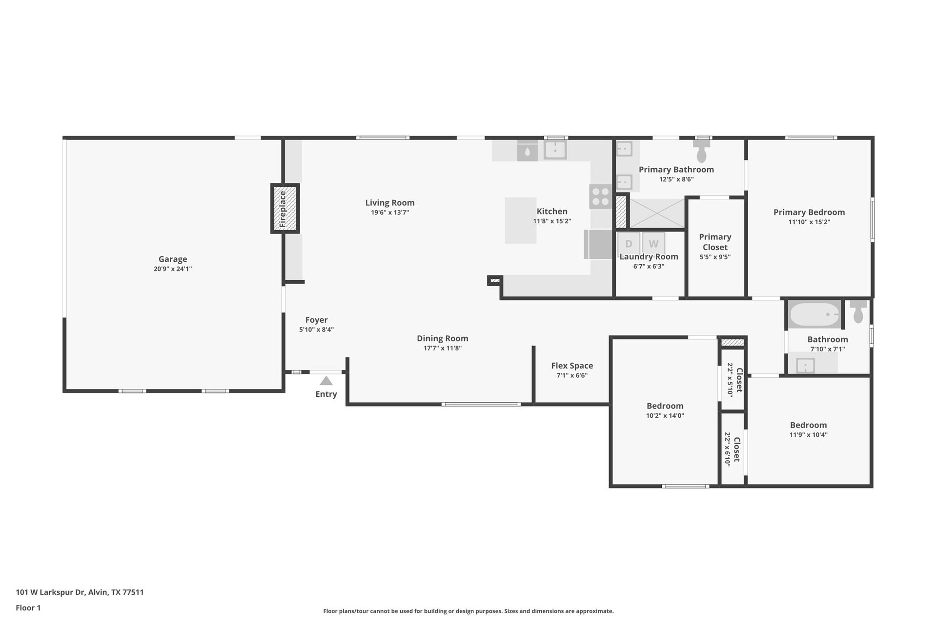 101 W Larkspur Drive, Alvin, TX 77511 101 W Larkspur Drive, Alvin, TX 77511