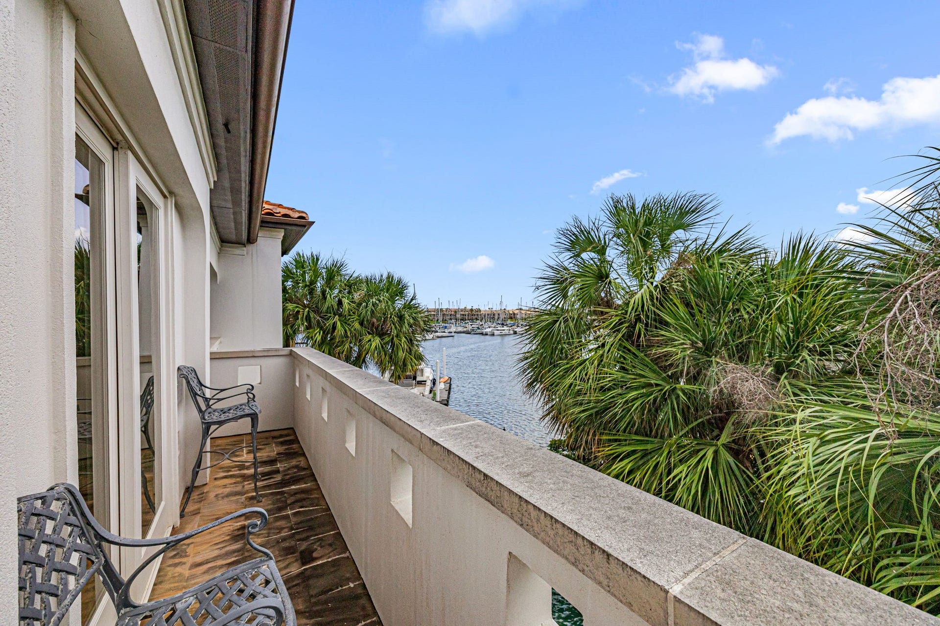 721 Harborside Way, League City, TX 77565 A private second-floor balcony extends from the primary bedroom, offering a peaceful outdoor retreat with elevated views.