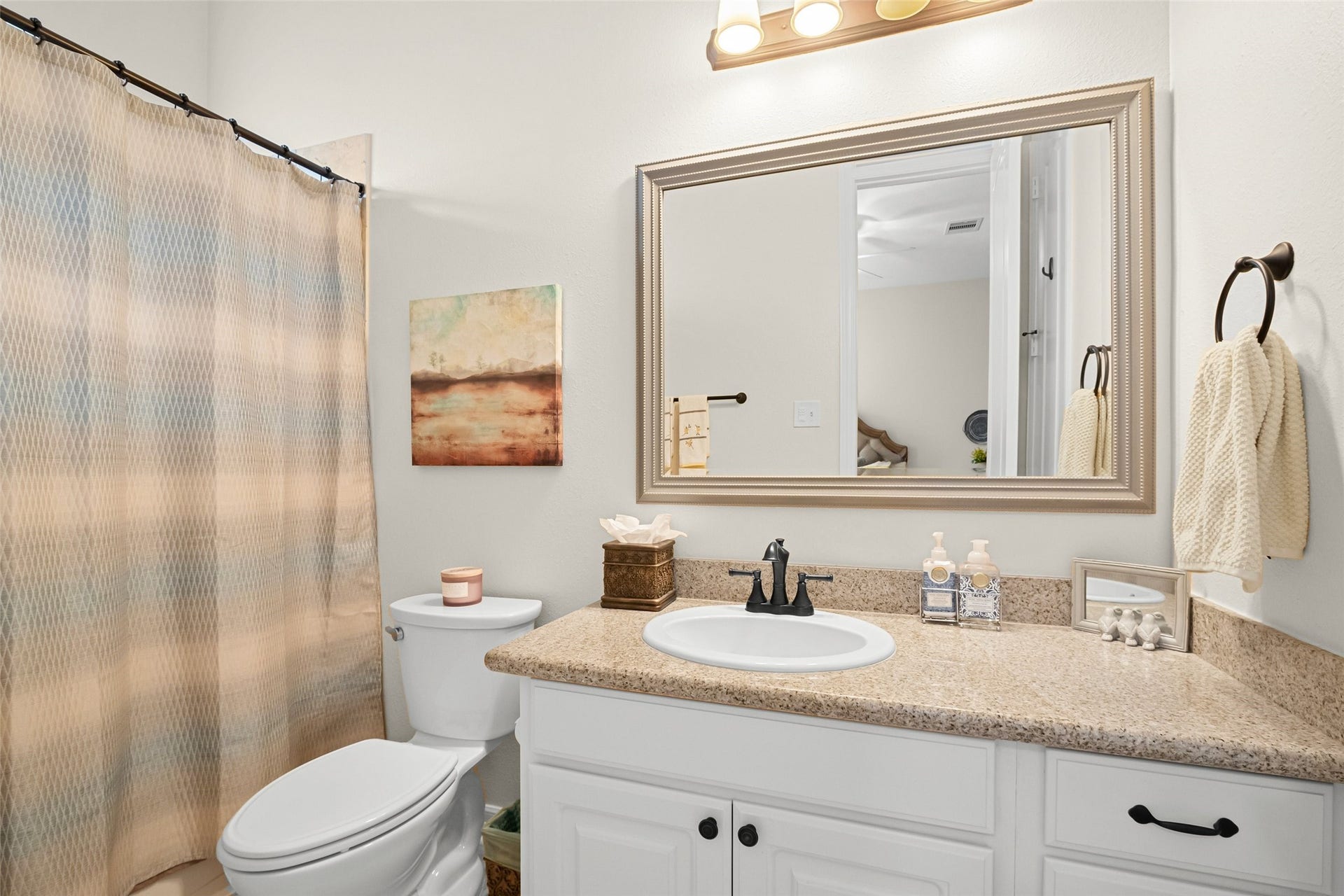 21114 W Kelsey Creek Trail, Cypress, TX 77433 Secondary bedroom en-suite bathroom.