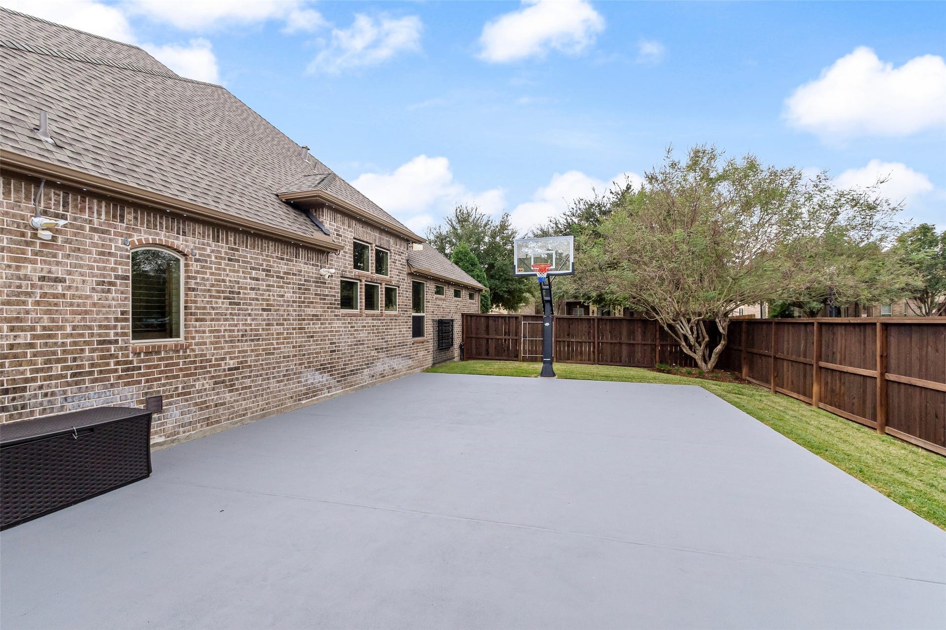21114 W Kelsey Creek Trail, Cypress, TX 77433 Sports court currently used for basketball. Refurbished in 2022