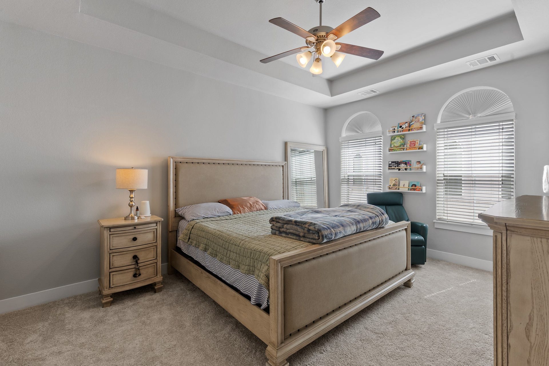 third floor master bedroom