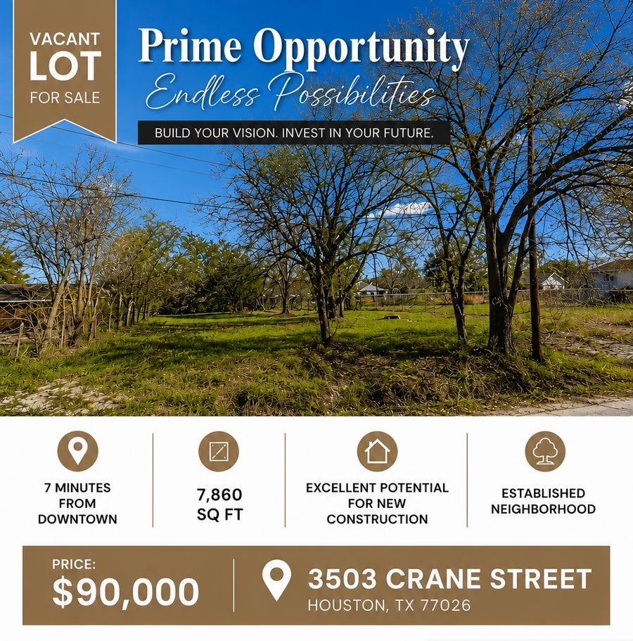 Property photo for 3503 Crane Street, Houston, TX