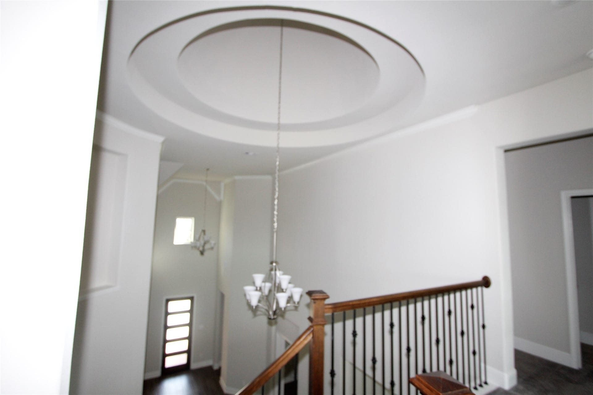 906 Daffodil View Court Court, Richmond, TX 77406 Beautiful rotunda with impressive chandelier