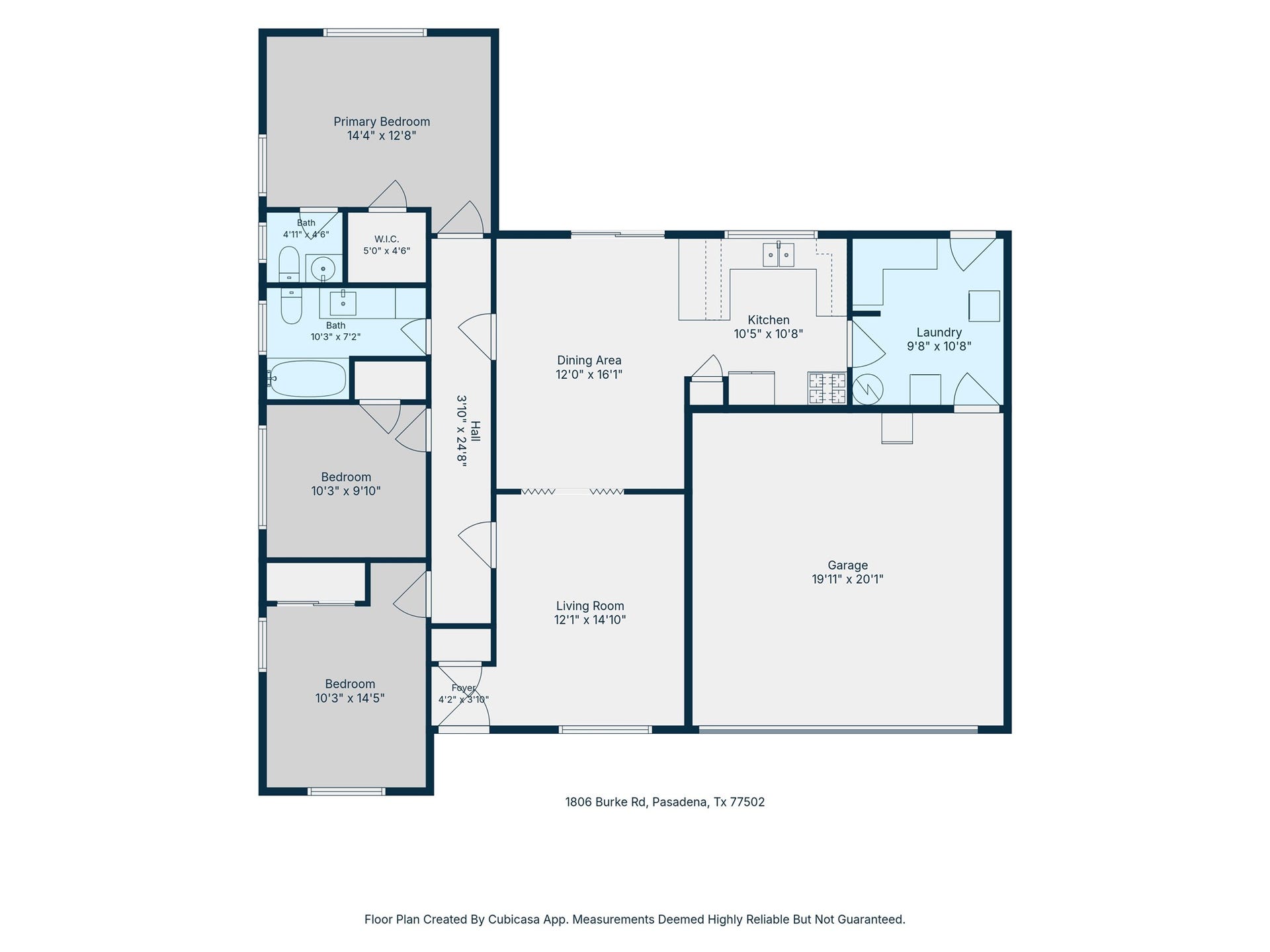 1806 Burke Road, Pasadena, TX 77502 1806 Burke Road, Pasadena, TX 77502