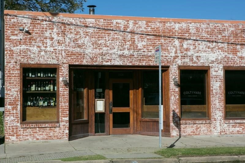 733 E 10th 1/2 Street, Houston, TX 77008 Coltivare brings acclaimed neighborhood dining to the surrounding Heights area. Its inviting brick exterior reflects the distinctive local character found just beyond the property.