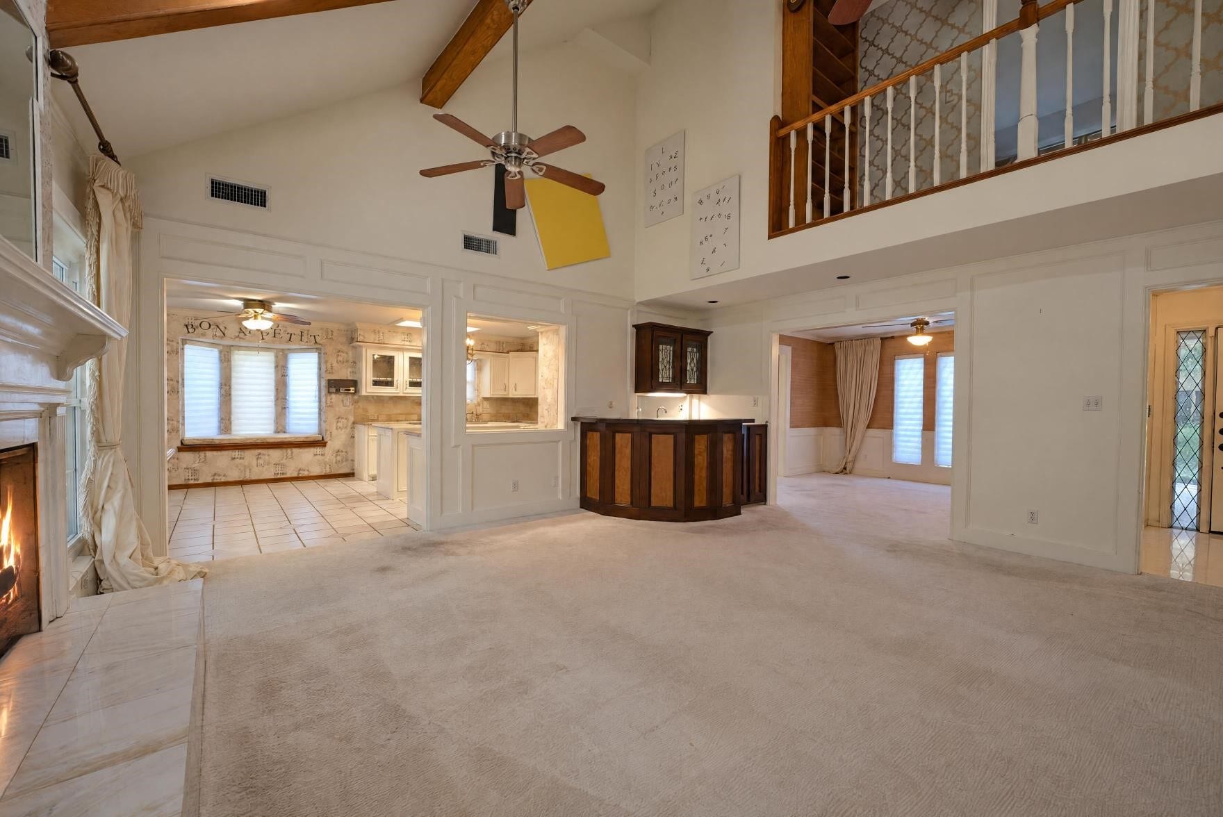 Another angle of the family room