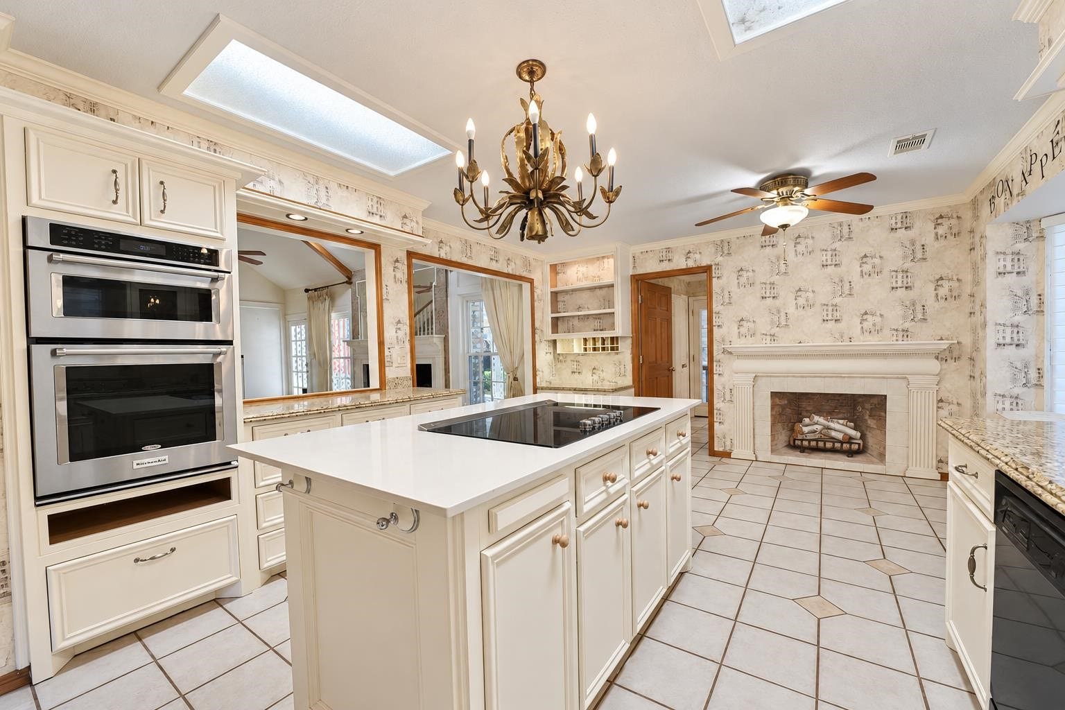 Stainless oven and microwave
