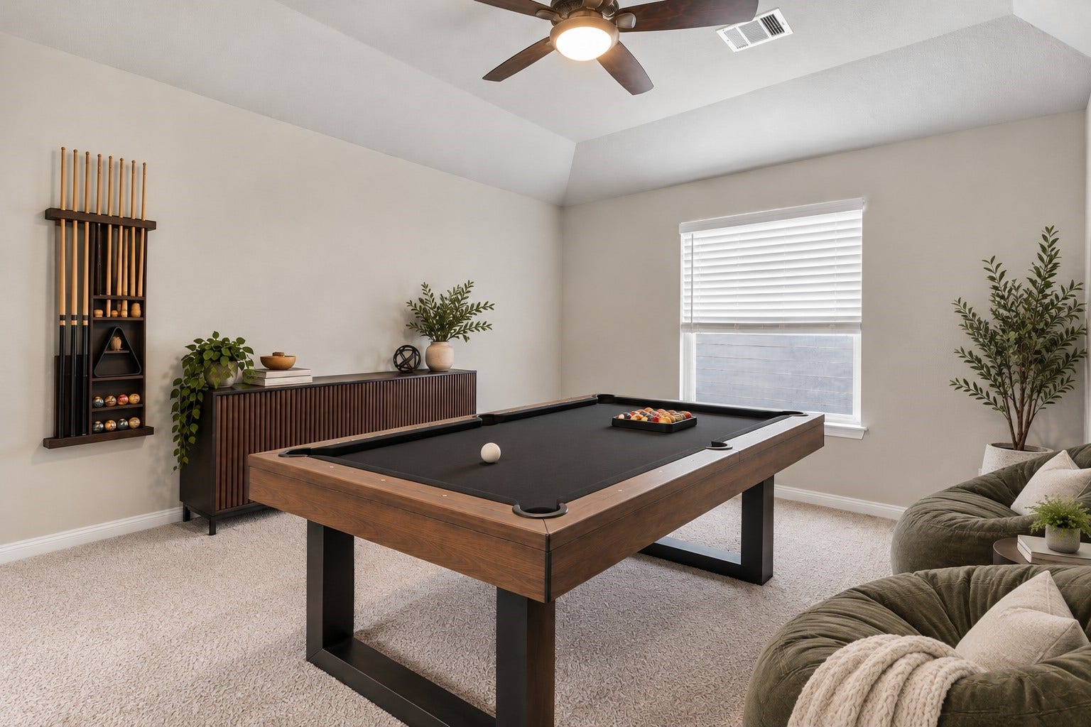 24115 Lake Molveno Drive, Katy, TX 77493 Virtually Staged: Recessed lighting and flexible layout flow make this an ideal space for family entertainment and leisure.
