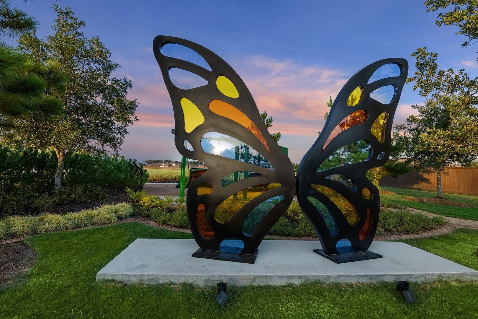 Canopies - Butterfly Garden - Amenity Photography - Risewell Homes