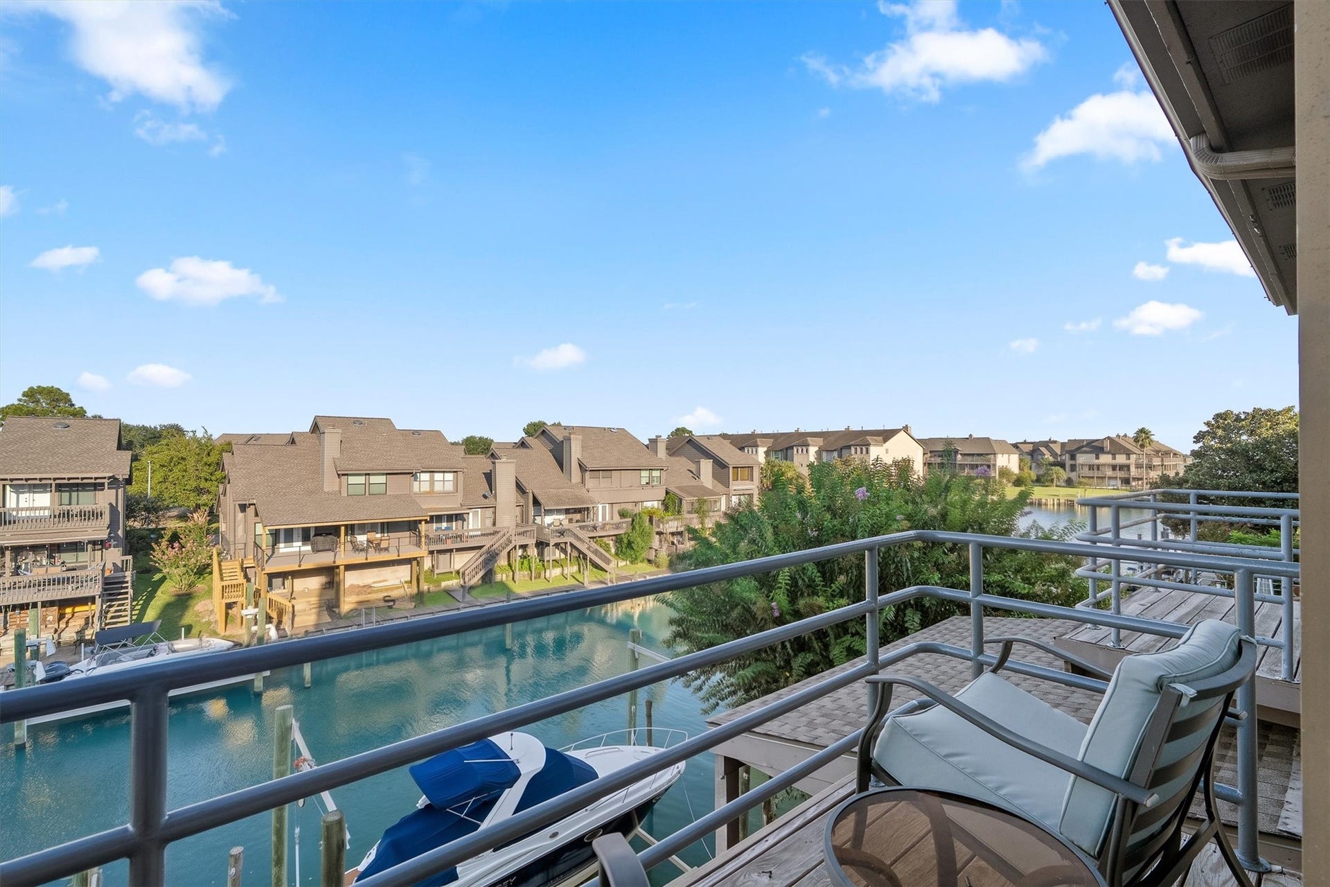 18217 Sandy Cove, Houston, TX 77058 Beautiful canal views from every level.