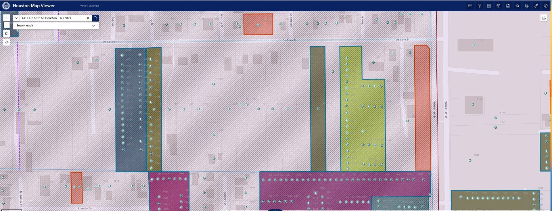 Many lots have been subdivided and new constructions are on the way or already completed