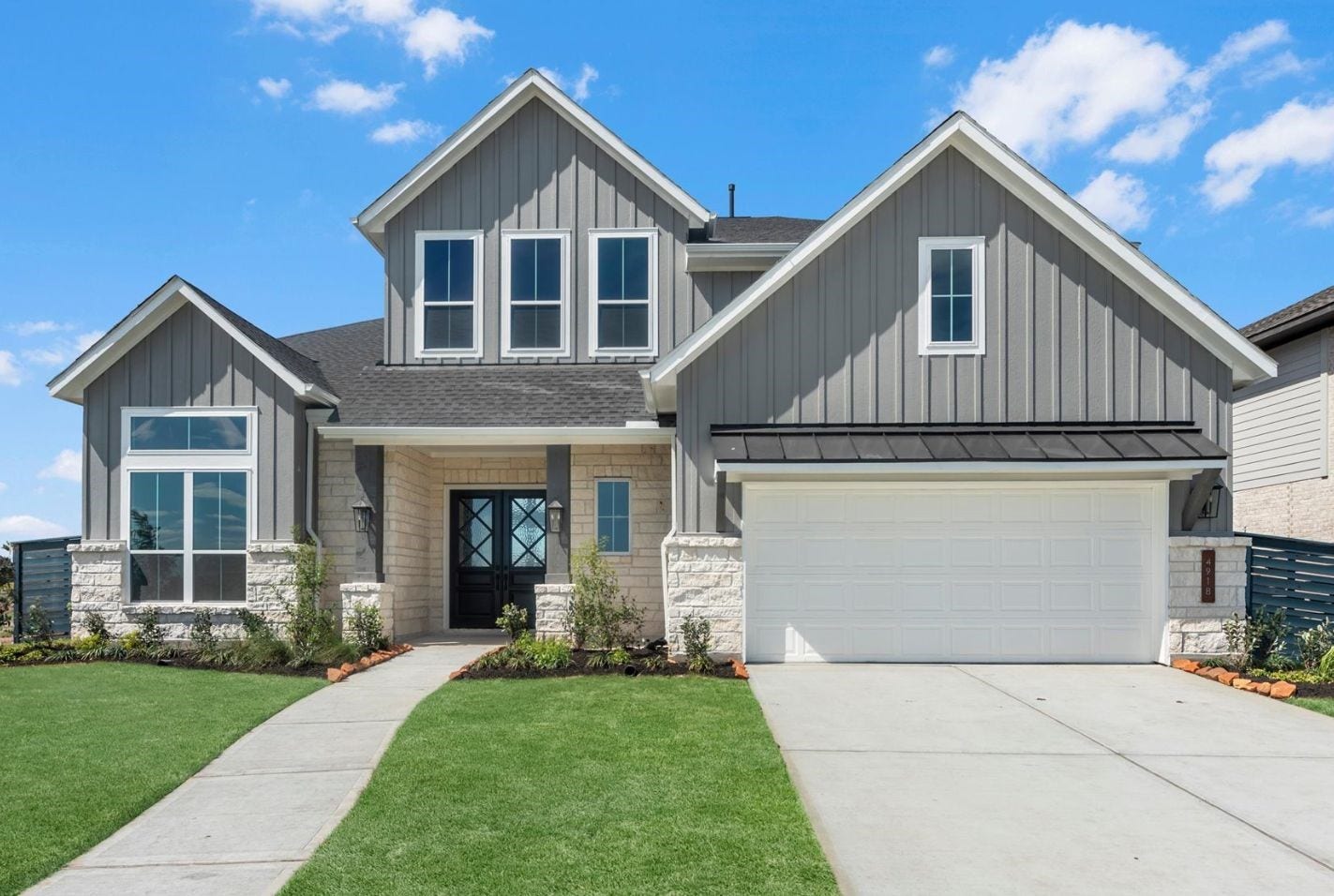 4918 Carina Street, Richmond, TX 77469 Move in Ready. Westin Homes *New Construction* Asher X Plan. Grass is digitally enhanced.