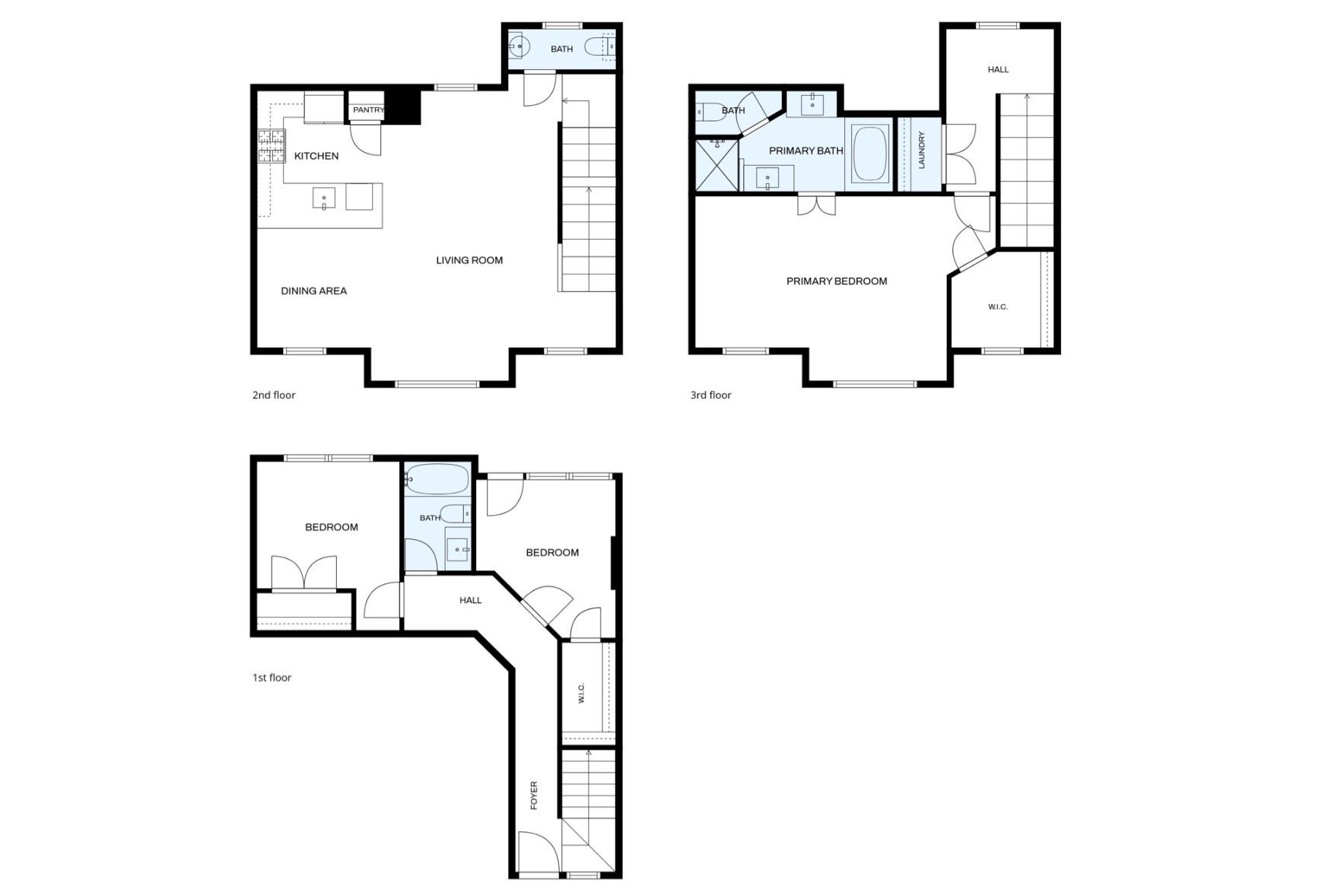 3882 Center Street, Houston, TX 77007 Floorplan