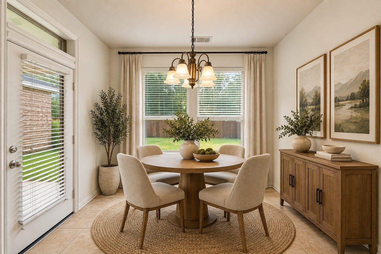 13102 Hollow Garden Lane, Rosharon, TX 77583 Breakfast nook- staged