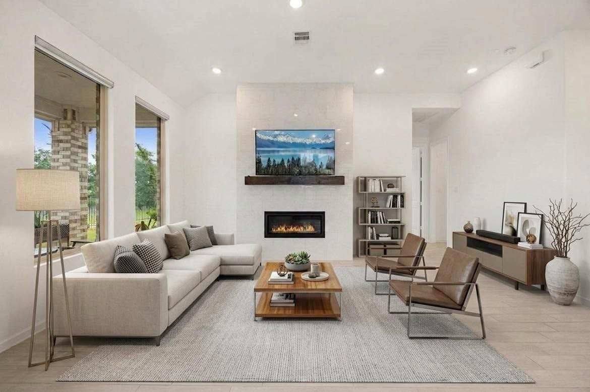 18030 Blossom Springs Court, Cypress, TX 77433 Living room