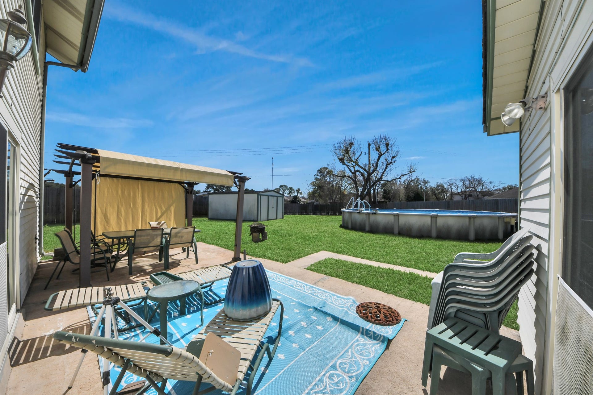 10522 Gulfstream Lane, Sugar Land, TX 77498 Large Backyard