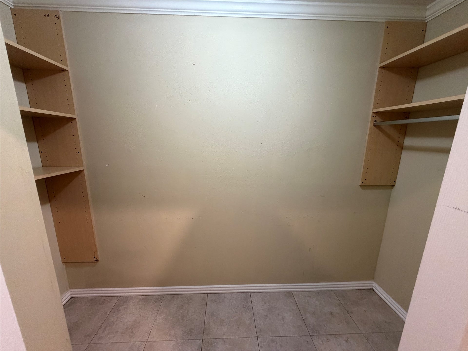 The coat closet and storage area just inside the entry way.