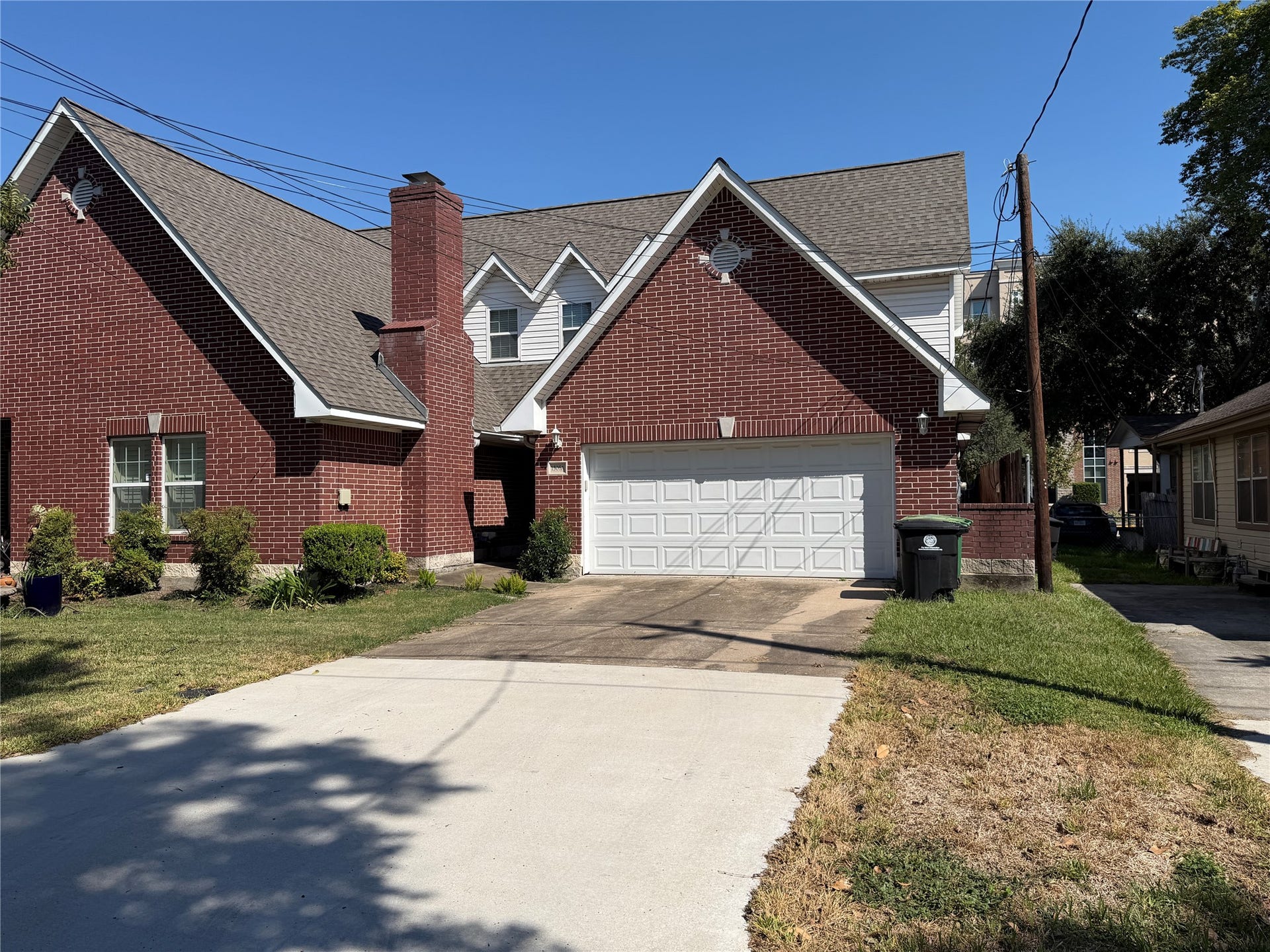 This townhome features a private driveway with a 2 car attached garage.