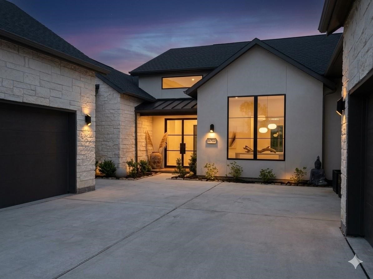 Beautiful Stucco/stone exterior, must see in person. 4 Car garage!