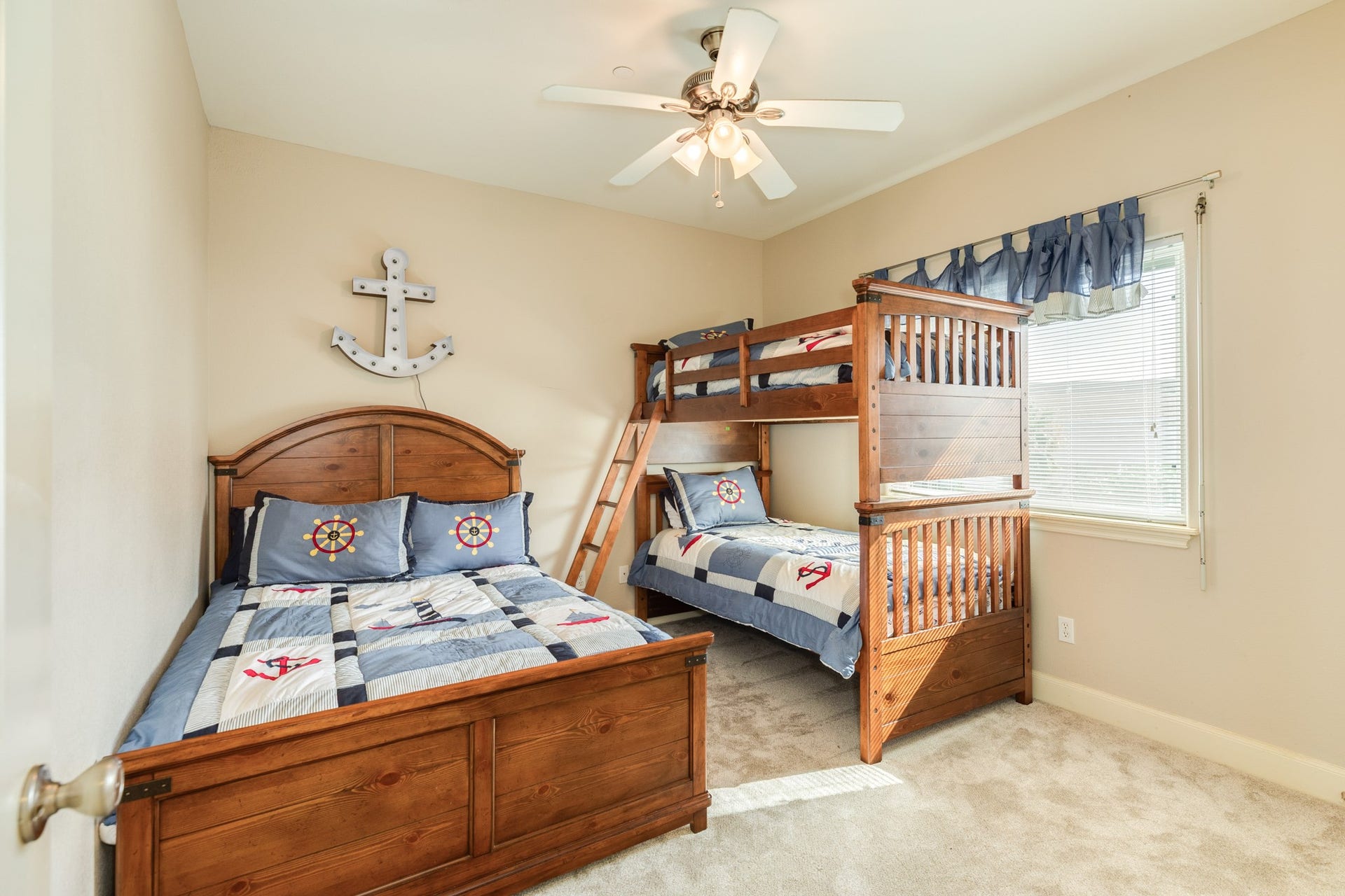 325 Admiral Circle, Tiki Island, TX 77554 Bedroom #1 located on the main level of the home.