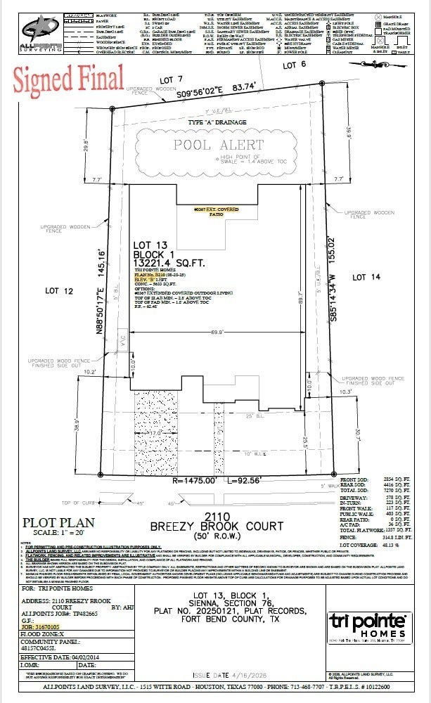 2110 Breezy Brook Court, Missouri City, TX 77459 2110 Breezy Brook Court, Missouri City, TX 77459