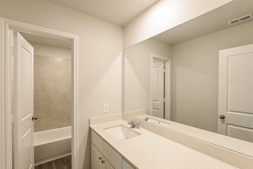 3137 Wood Lily Drive, Brookshire, TX 77423 Photos may be representative of the floor plan and not the exact home. Finishes, layout, and features of the actual property for lease may vary.