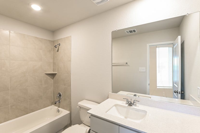 3137 Wood Lily Drive, Brookshire, TX 77423 Photos may be representative of the floor plan and not the exact home. Finishes, layout, and features of the actual property for lease may vary.