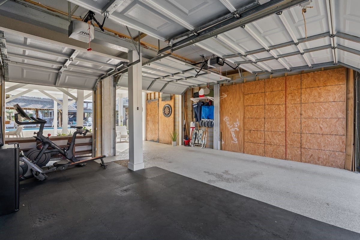 Incredible amount of Space under the House. Just think of what you can do Here!