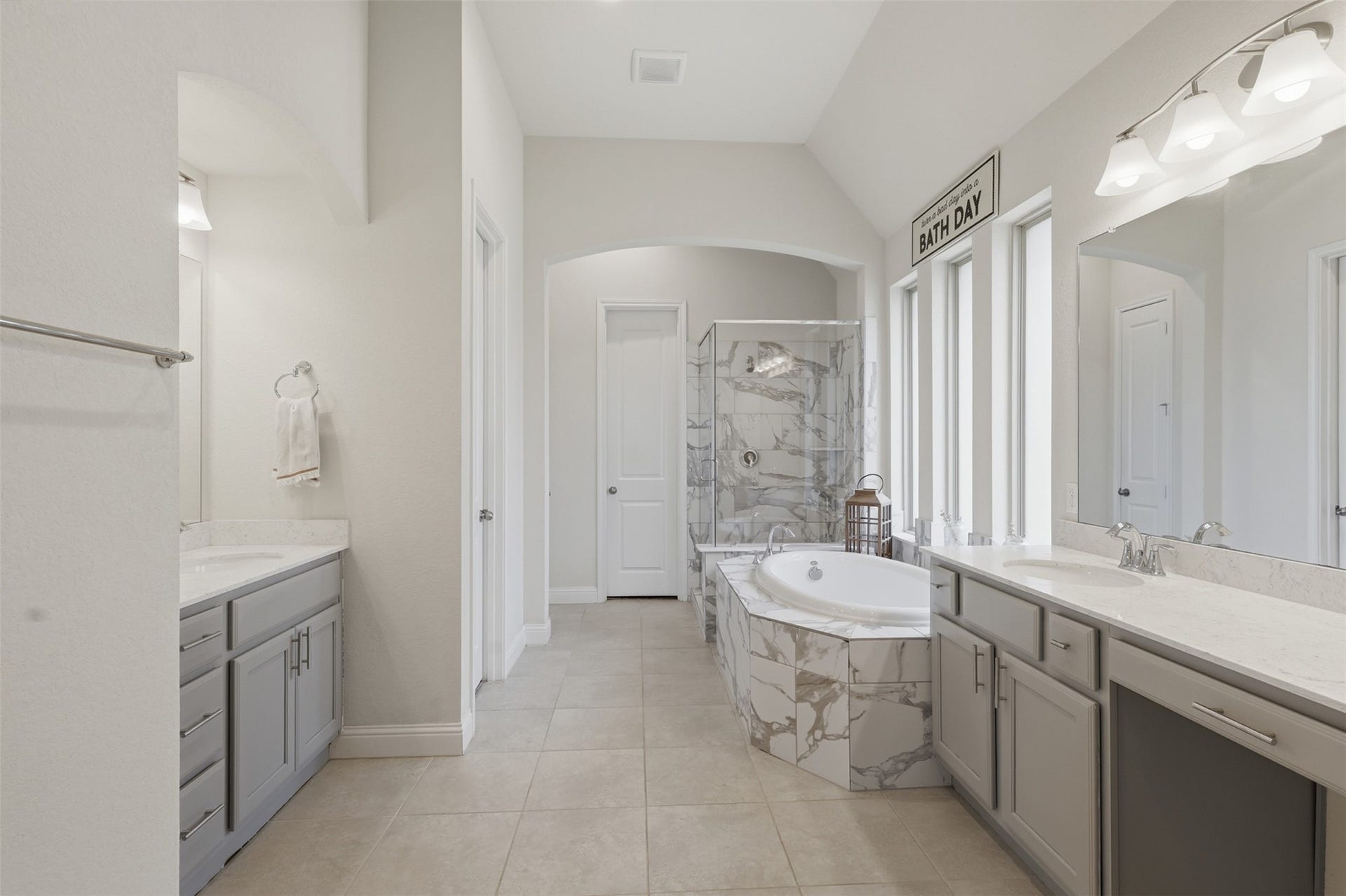 29622 Pewter Run Lane, Katy, TX 77494 Separate vanity with additional storage and counter space.