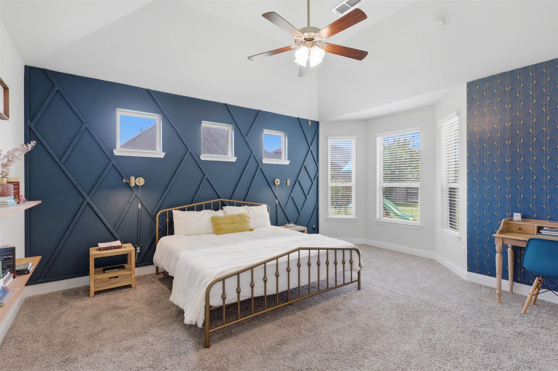 29622 Pewter Run Lane, Katy, TX 77494 Generously sized primary suite with tray ceiling and abundant natural light.