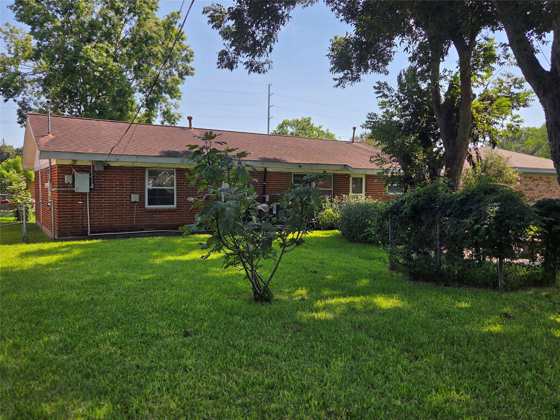 322 Elaine Street, La Marque, TX 77568 Backyard