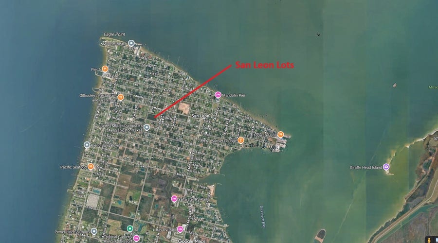Property photo for 554 10th Street, San Leon, TX