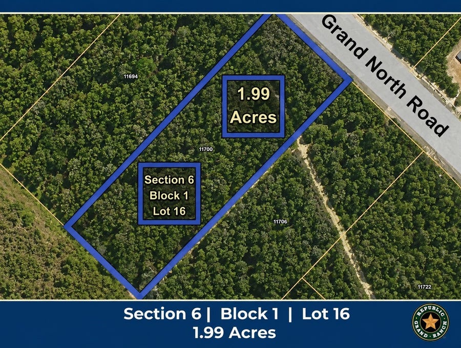 Property photo for 11700 Grand North Road, Willis, TX