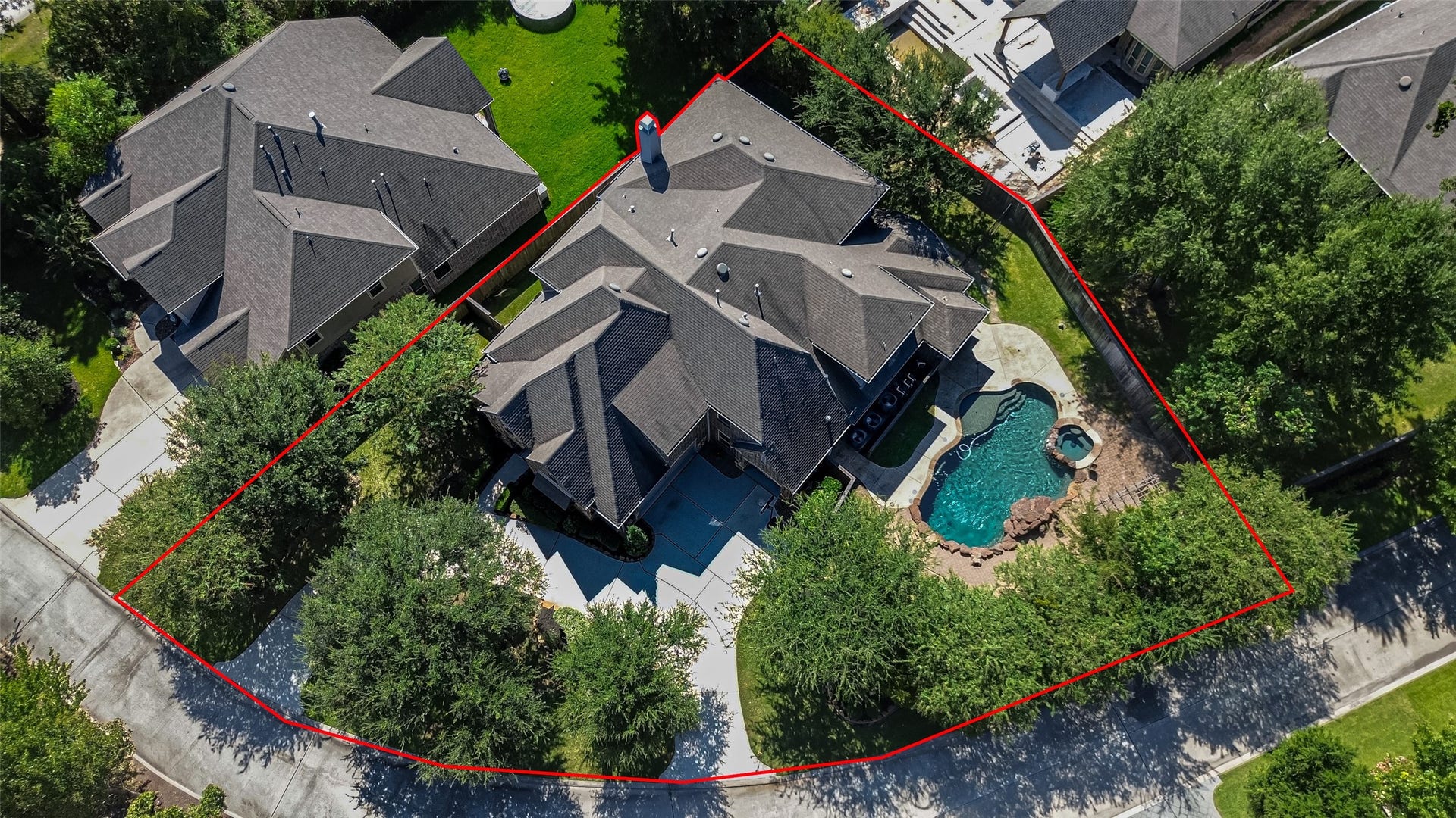 109 Blanton Bend Drive, Montgomery, TX 77316 Ariel view of 109 Blanton Bend