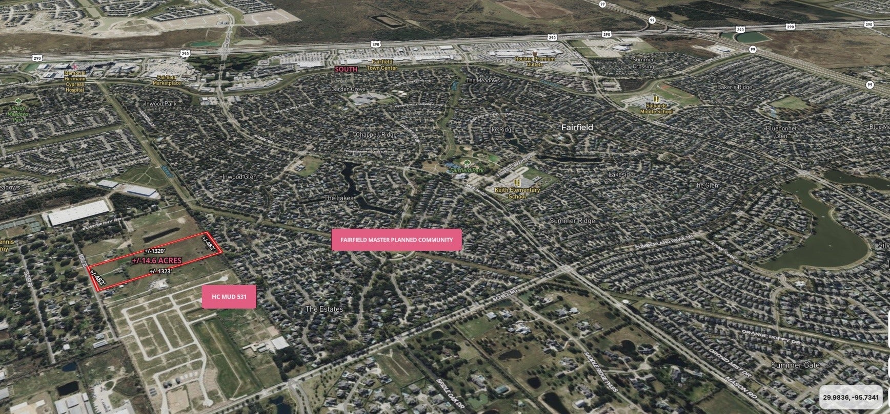 15925 Merle Road, Cypress, TX 77433 15925 Merle Road, Cypress, TX 77433