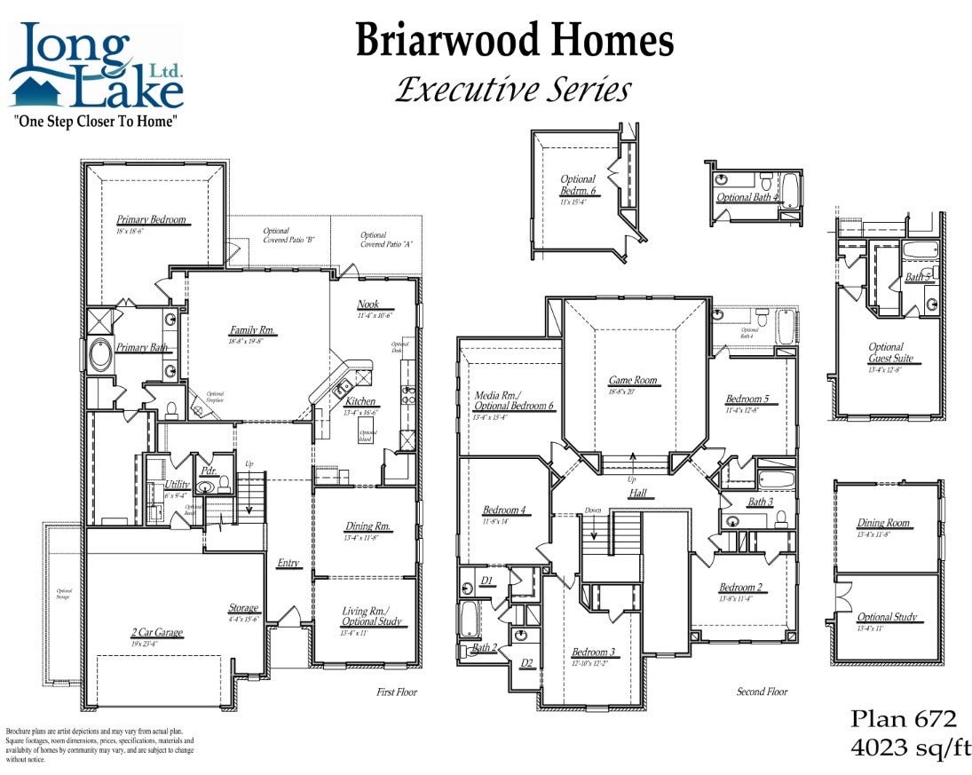 3222 Skerne Spring Drive, Spring, TX 77373 Plan 672 offers 6 bedrooms, 5 full baths, 1 half bath, and over 4,000 sqft of living space.