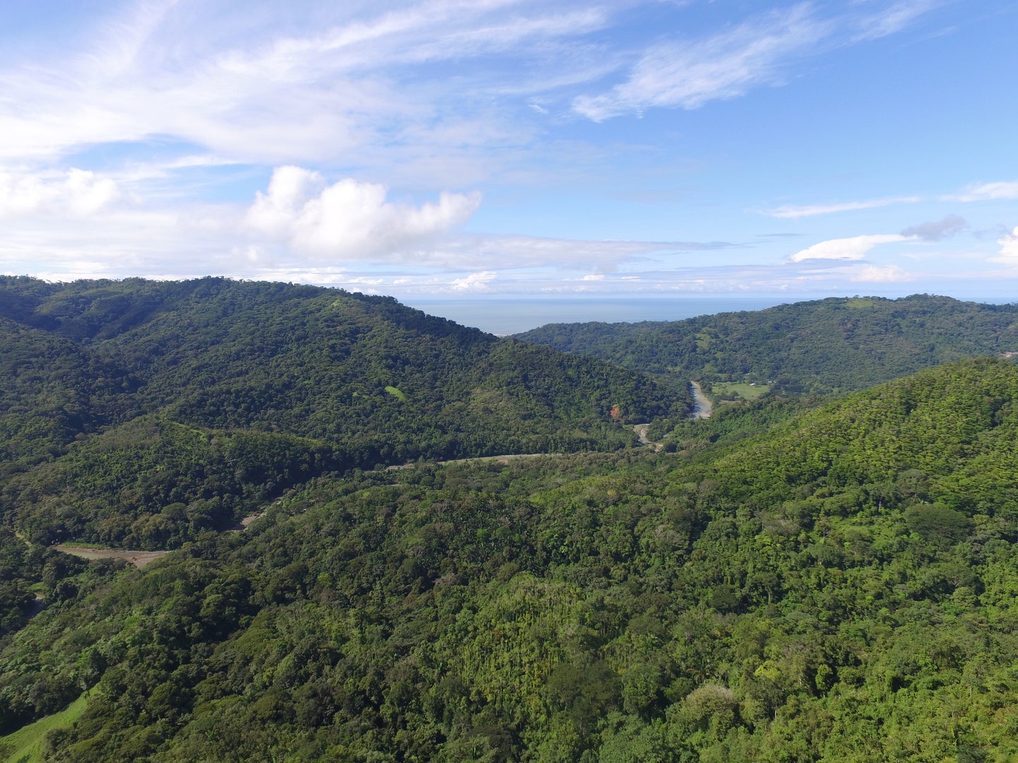 Ocean View Farm with Waterfalls in Platanillo, Platanillo, Dominical, Baru, Osa, Puntarenas, Costa Rica