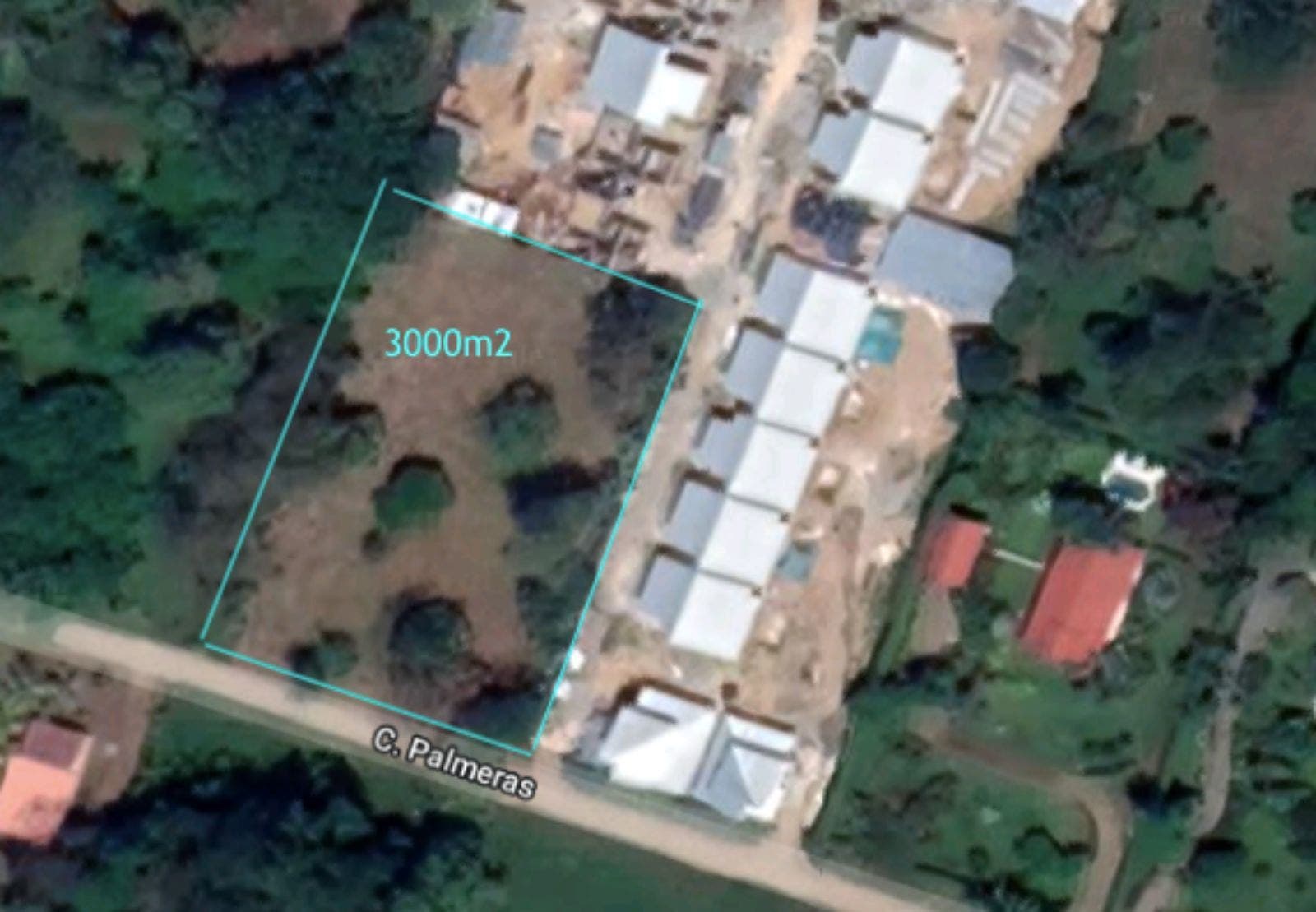 3000m Lot on Public Road in Ojochal — photo 9 of 9
