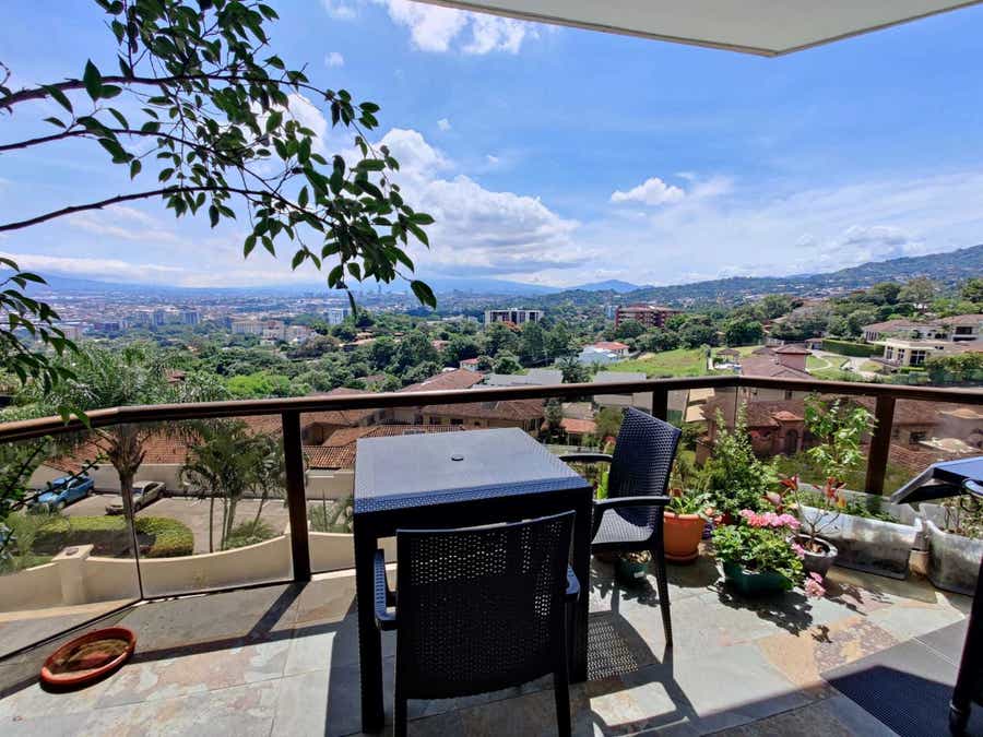 Property photo for Cerros Mayorca Third Floor apartment with views of the central valley, #3S, Cerros Mayorca, Jaboncillos, Escazu, San Rafael, San Jose, Costa Rica