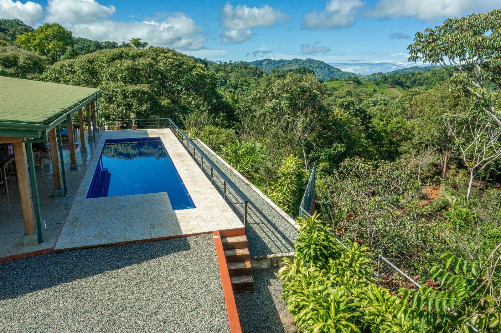 Stunning Bungalow with Pool and Ocean View on 19 Acres, Platanillo, Dominical, Baru, Osa, Puntarenas, Costa Rica 11909