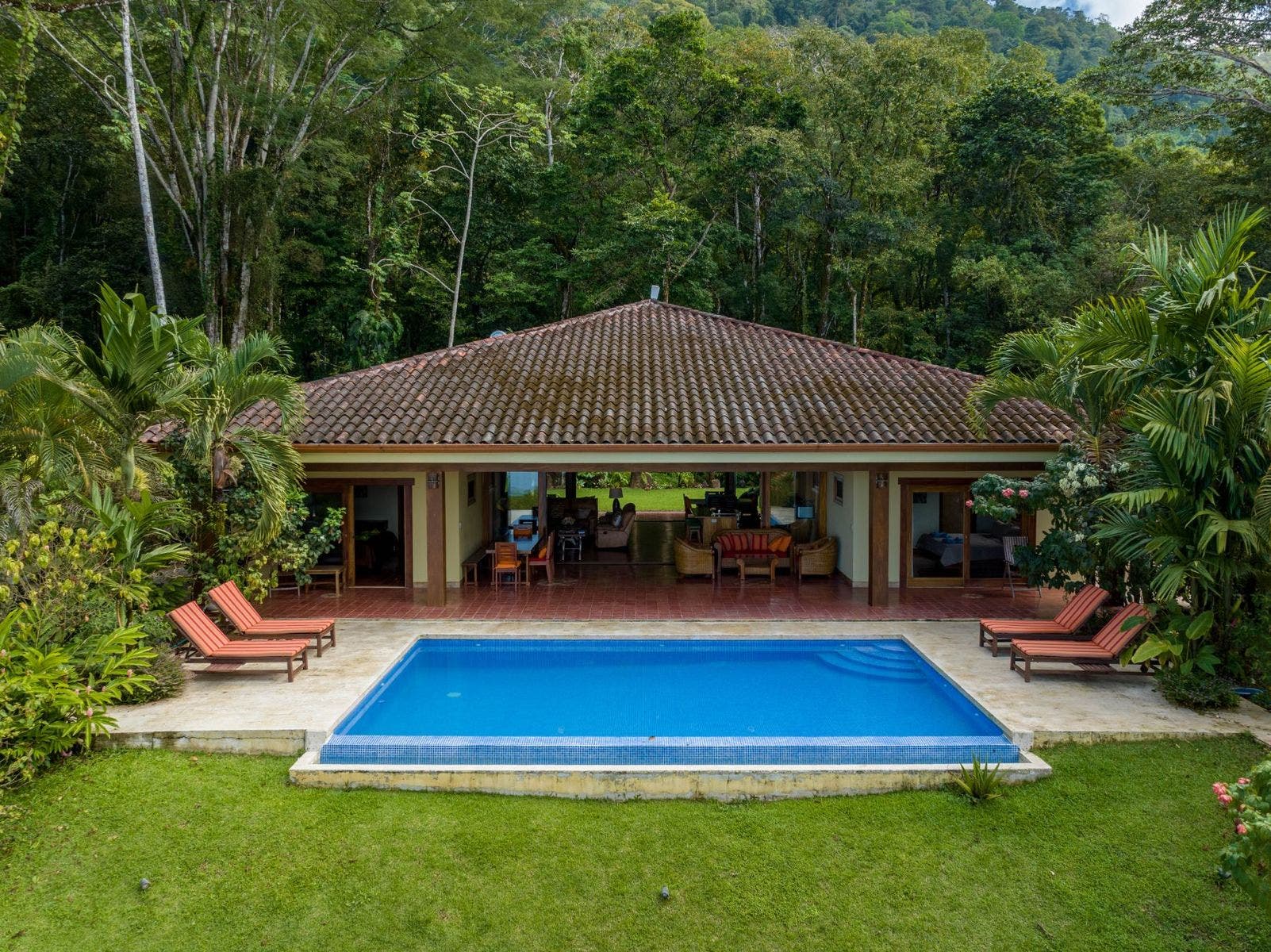 Wonderful Five Bedroom Ocean View Home in Escaleras, Escaleras, Dominical, Bahia Ballena, Osa, Puntarenas, Costa Rica 60504