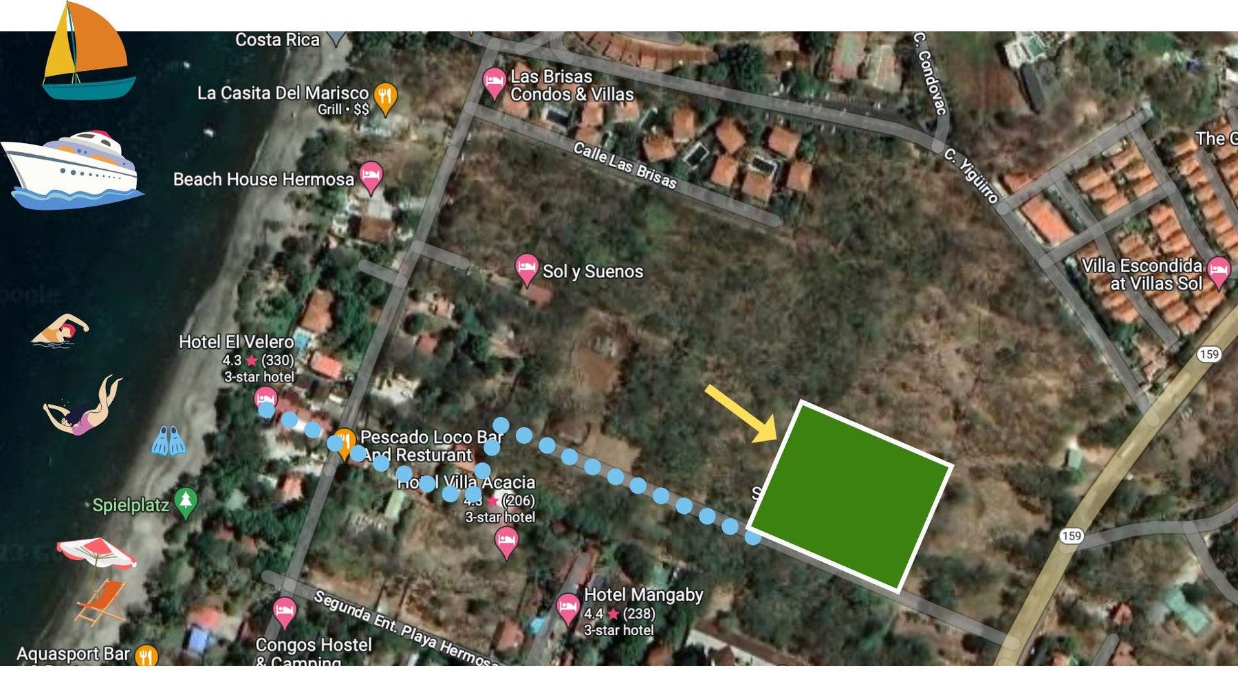 Playa Hermosa Development Property Walking Distance To The Beach — photo 5 of 5